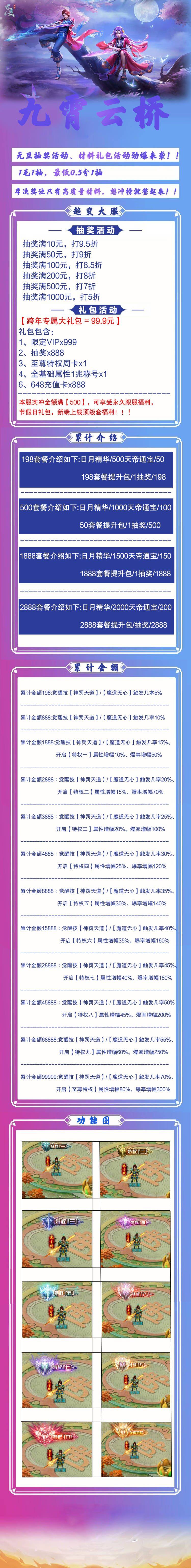 经典回合手游【某道-诛仙3代超变版本】最新整理Win系服务端+安卓苹果客户端+多功能运营后台+详细搭建教程